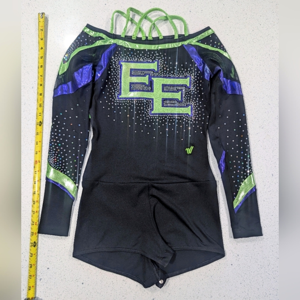 VARSITY Athletic ALLSTAR Real Cheer Uniform Cheerleading Small EMPIRE ELITE HTF